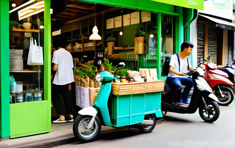 전 세계 환경 협약 - **A vibrant, awe-inspiring illustration of Thailand's rich biodiversity within a serene, protected n...