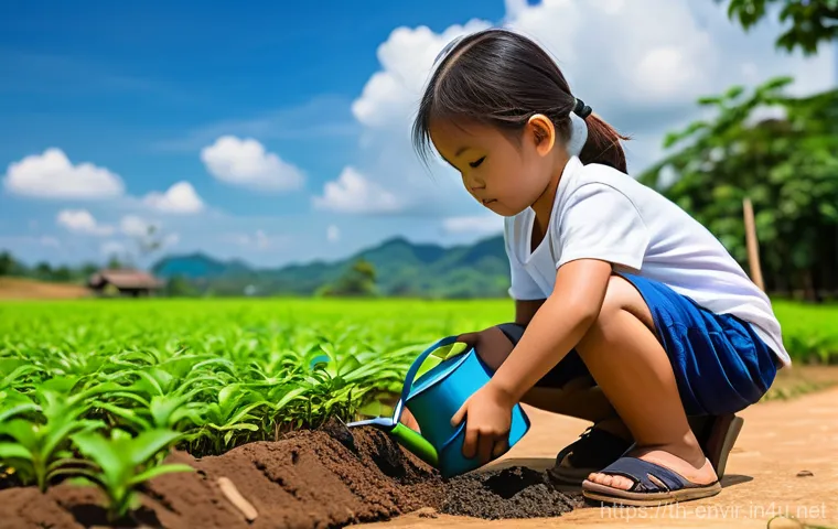 환경 지속 가능성 평가 - **Prompt:** A cozy, sunlit interior of a modern, eco-friendly cafe in Thailand. A friendly Thai woma...